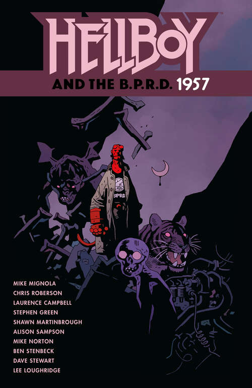 Book cover of Hellboy and the B.P.R.D.: 1957