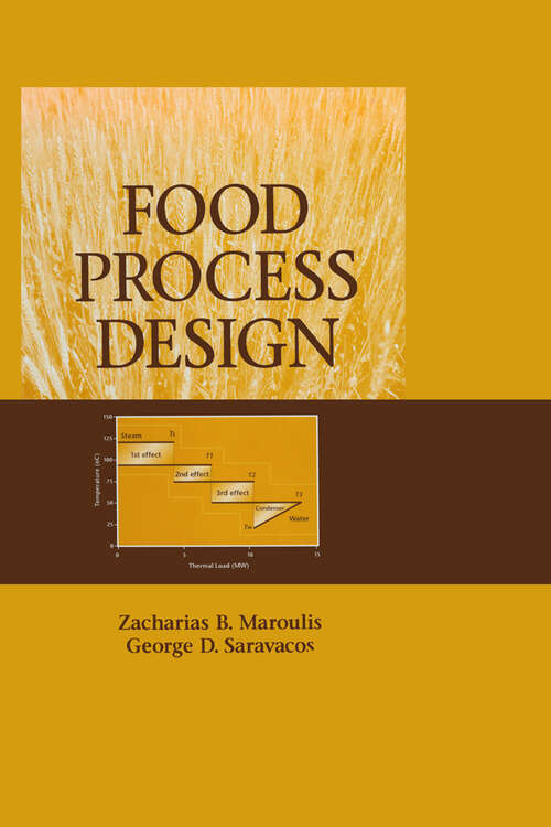 Book cover of Food Process Design (1)