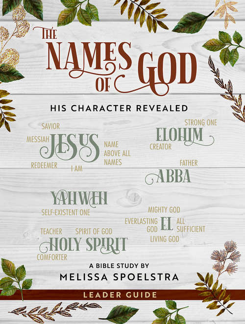 Book cover of The Names of God - Women's Bible Study Leader Guide: His Character Revealed (The Names of God)