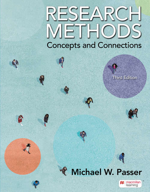 Book cover of Research Methods: Concepts and Connections (Third Edition)