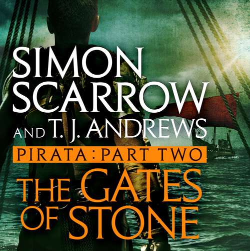Book cover of Pirata: The Gates of Stone: Part two of the Roman Pirata series (Pirata #7)
