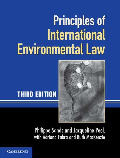 Book cover of Principles of International Environmental Law