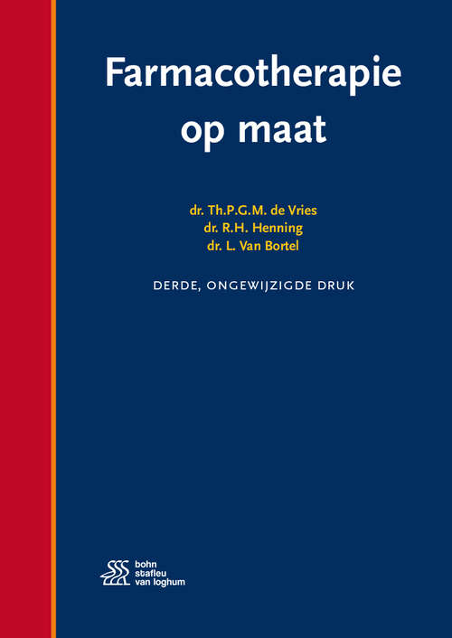 Book cover of Farmacotherapie op maat