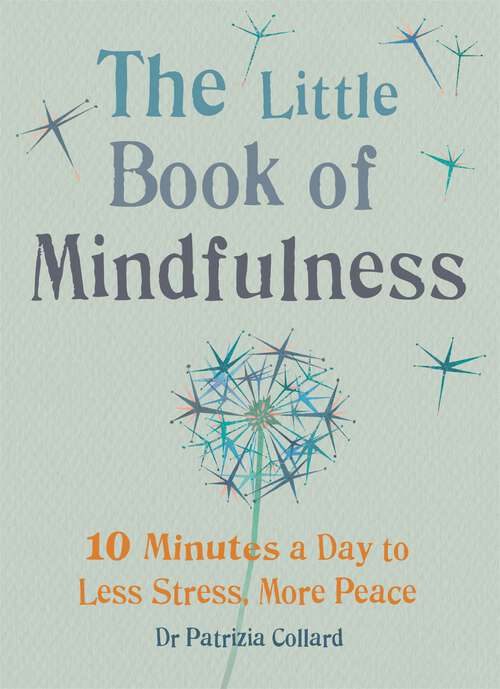Book cover of The Little Book of Mindfulness: 10 minutes a day to less stress, more peace (The Little Books)