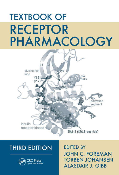 Book cover of Textbook of Receptor Pharmacology