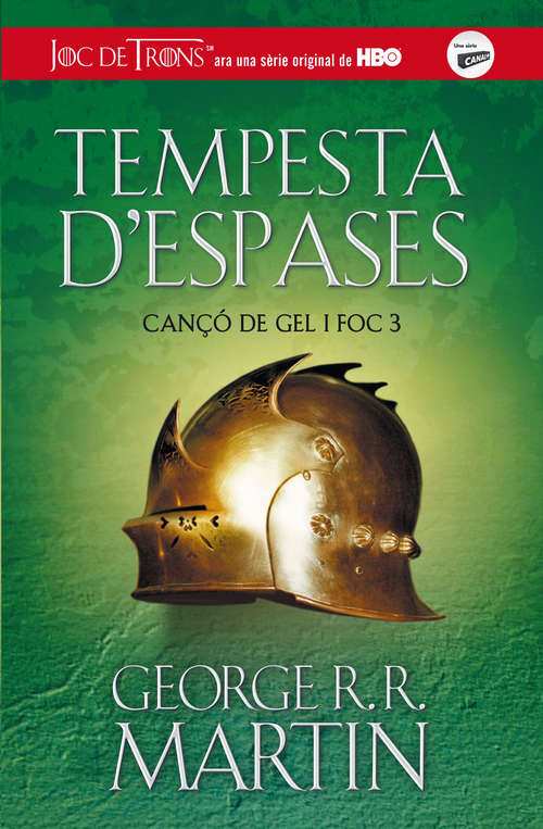 Book cover of Tempesta d'espases (Cançó de gel i foc 3) (Cançó de gel i foc: Volumen 3)