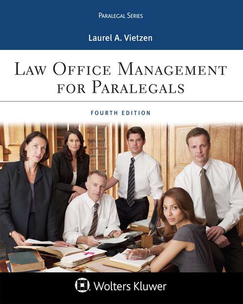 Book cover of Law Office Management For Paralegals (Fourth Edition) (Aspen Paralegal)