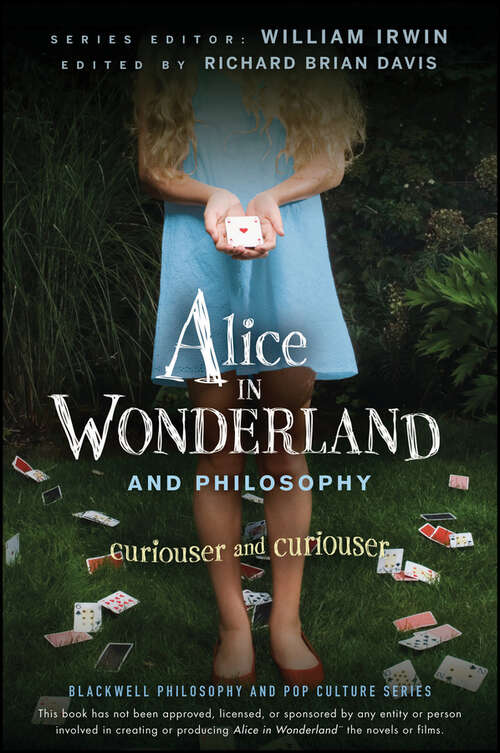 Book cover of Alice in Wonderland and Philosophy