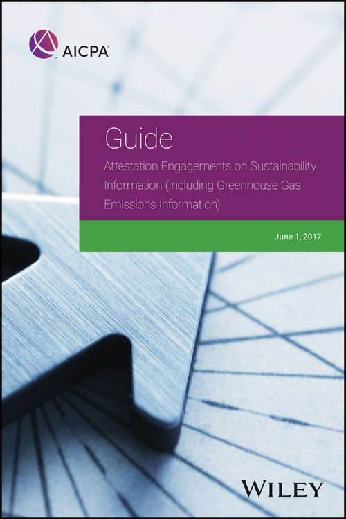 Book cover of Attestation Engagements on Sustainability Information