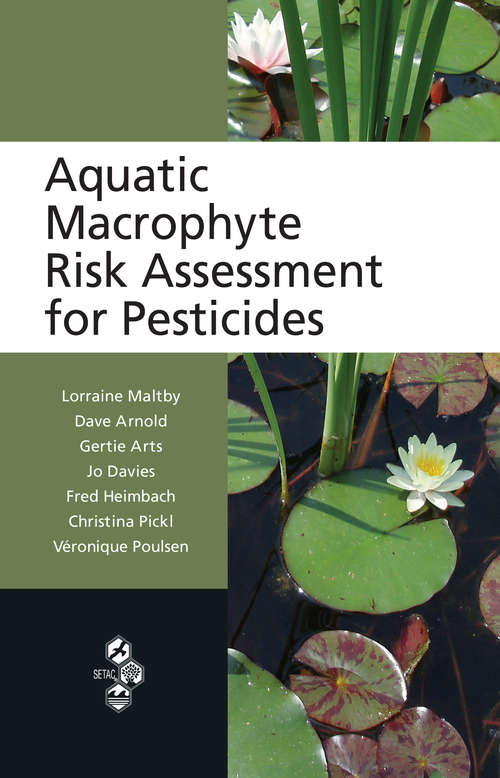 Book cover of Aquatic Macrophyte Risk Assessment for Pesticides