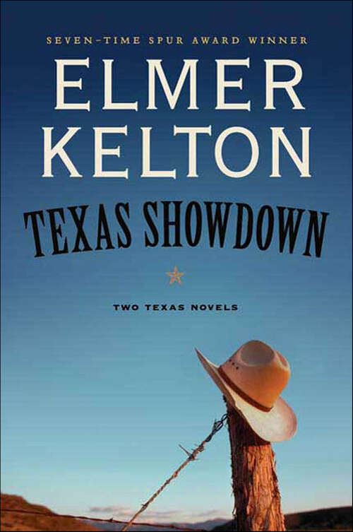 Book cover of Texas Showdown: Two Texas Novels