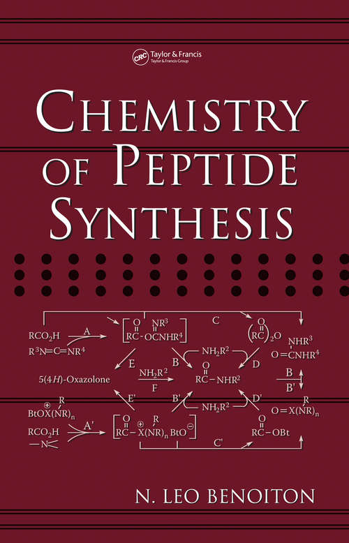 Book cover of Chemistry of Peptide Synthesis