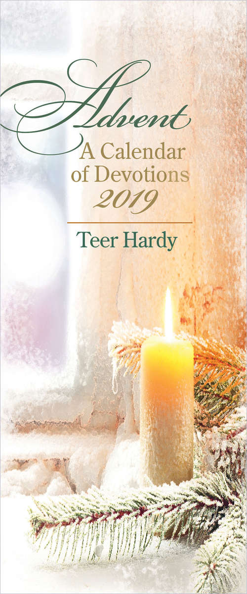 Book cover of Advent A Calendar of Devotions 2019 (Pkg of 10)
