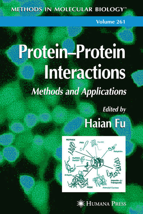 Book cover of Protein'Protein Interactions