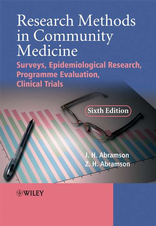Book cover of Research Methods in Community Medicine