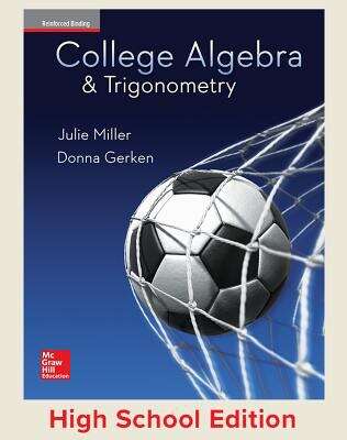 Book cover of College Algebra and Trigonometry (National ed.)