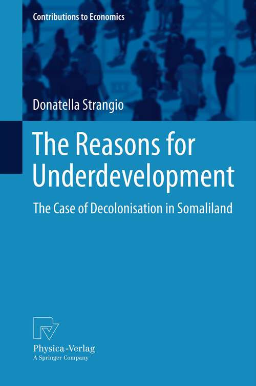 Book cover of The Reasons for Underdevelopment