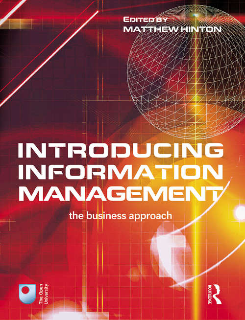 Book cover of Introducing Information Management