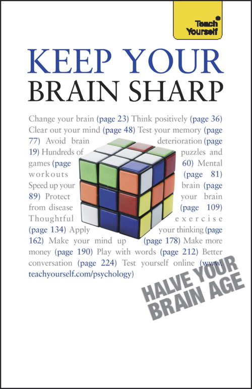 Book cover of Keep Your Brain Sharp: Teach Yourself
