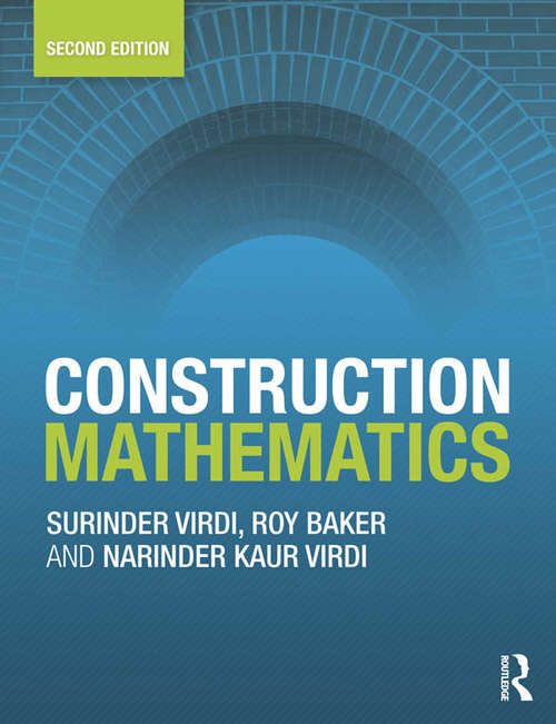 Book cover of Construction Mathematics (2)