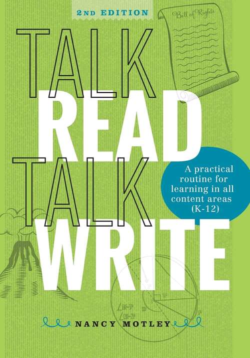 Book cover of Talk, Read, Talk, Write