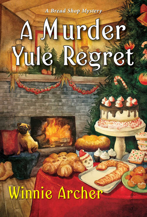 Book cover of A Murder Yule Regret (A Bread Shop Mystery #7)