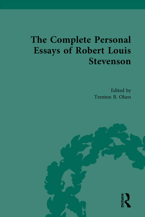 Book cover of The Complete Personal Essays of Robert Louis Stevenson