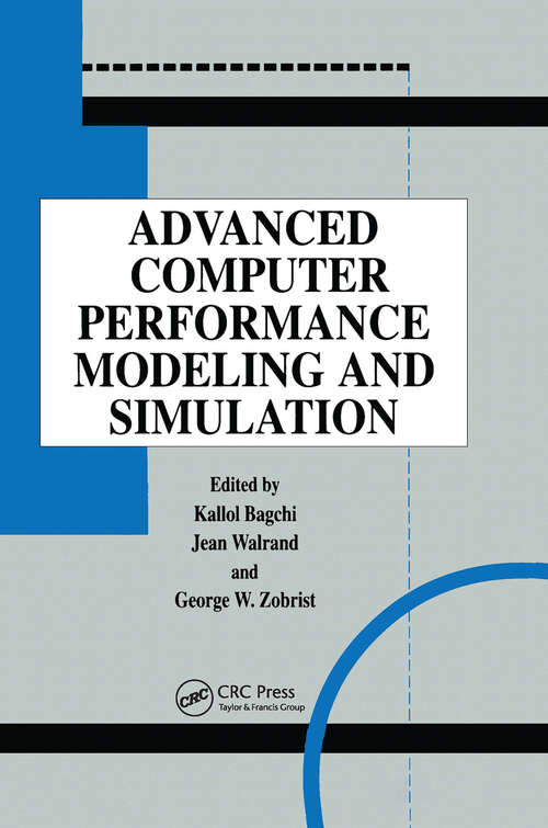 Book cover of Advanced Computer Performance Modeling and Simulation