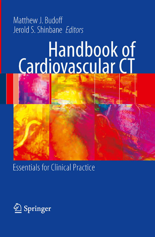 Book cover of Handbook of Cardiovascular CT