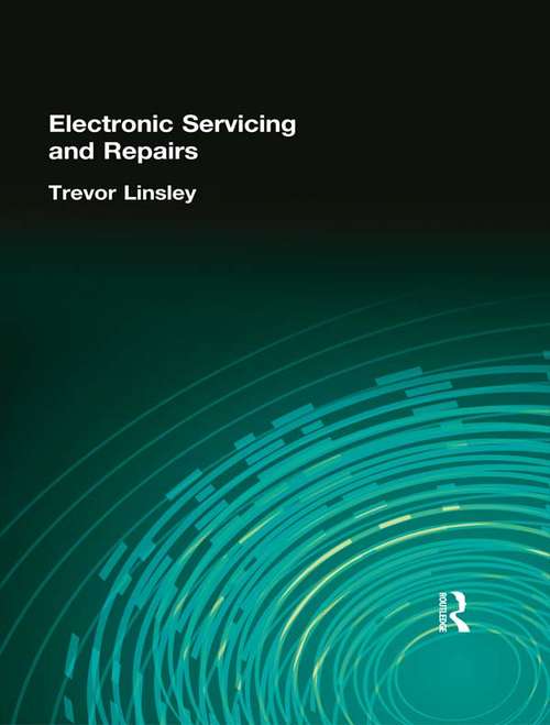 Book cover of Electronic Servicing and Repairs (3)