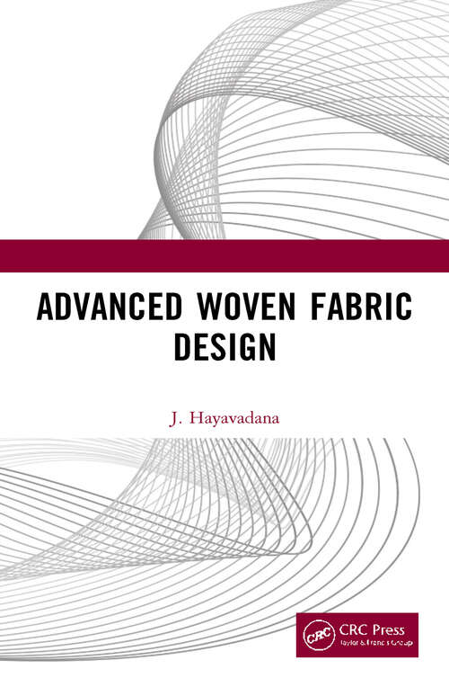 Book cover of Advanced Woven Fabric Design