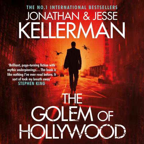 Book cover of The Golem of Hollywood: A terrifying mystery of the supernatural