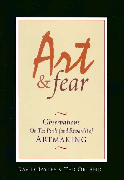 Book cover of Art & Fear