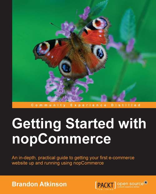 Book cover of Getting Started with nopCommerce