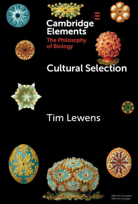 Book cover of Cultural Selection (Elements in the Philosophy of Biology)