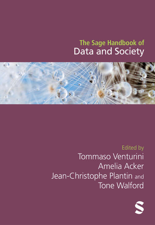 Book cover of The Sage Handbook of Data and Society