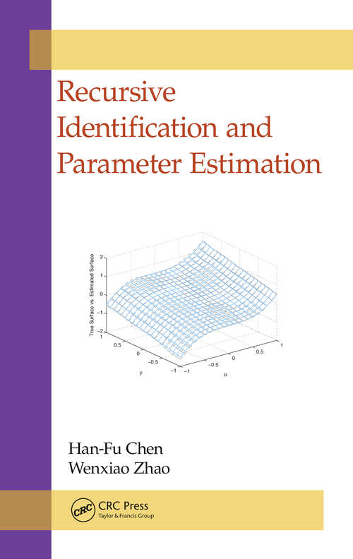 Book cover of Recursive Identification and Parameter Estimation