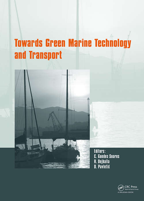 Book cover of Towards Green Marine Technology and Transport (1)