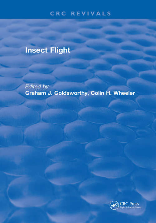 Book cover of Insect Flight