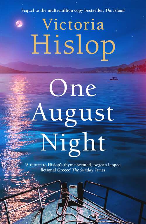 Book cover of One August Night: Sequel to much-loved classic, The Island