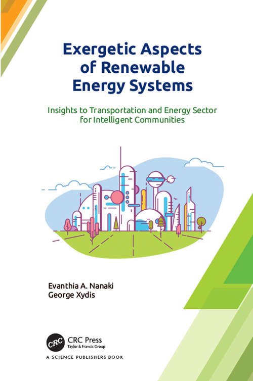 Book cover of Exergetic Aspects of Renewable Energy Systems: Insights to Transportation and Energy Sector for Intelligent Communities