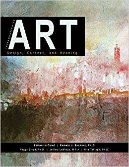 Book cover of Introduction to Art: Design, Context, and Meaning