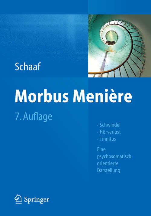 Book cover of Morbus Menière