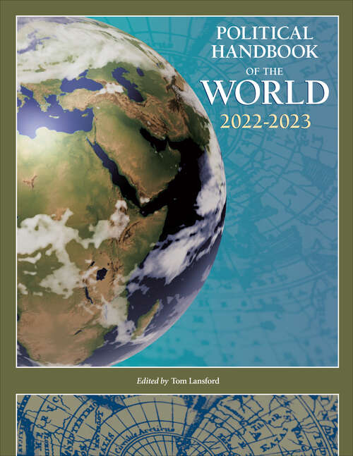 Book cover of Political Handbook of the World 2022-2023 (Revised and Updated Edition) (Political Handbook of the World)