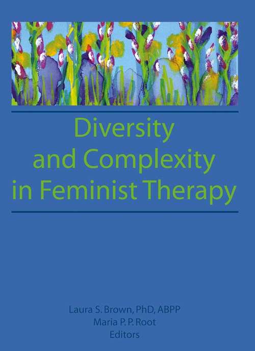 Book cover of Diversity and Complexity in Feminist Therapy