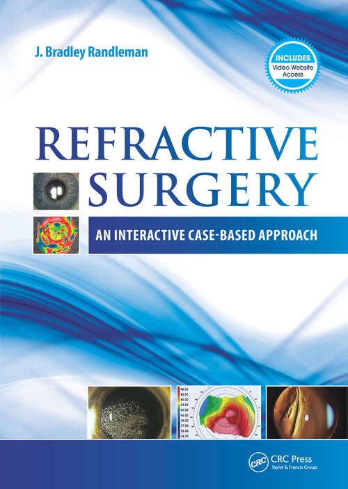 Book cover of Refractive Surgery: An Interactive Case-Based Approach