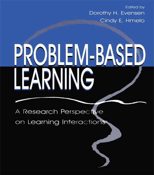 Book cover of Problem-based Learning: A Research Perspective on Learning Interactions