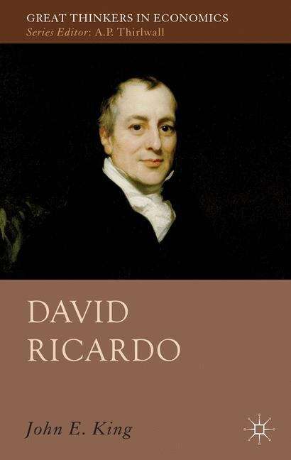 Book cover of David Ricardo