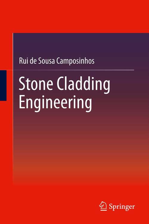 Book cover of Stone Cladding Engineering