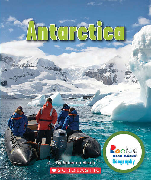 Book cover of Antarctica (Rookie Read-About Geography: Continents)